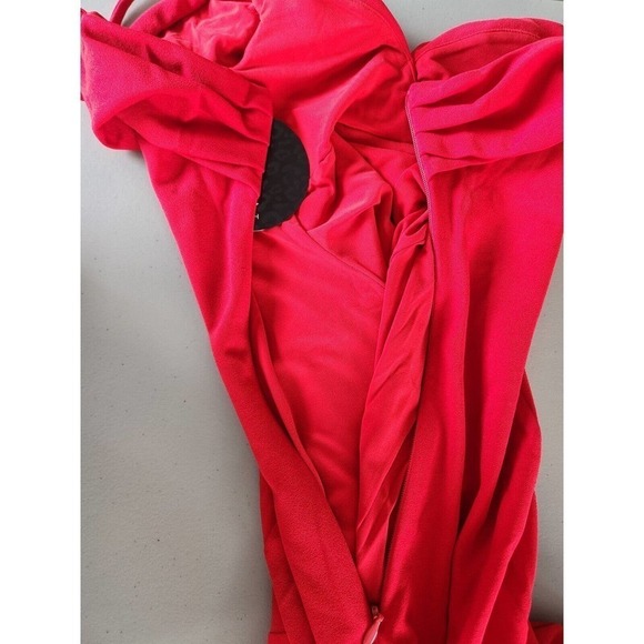 NWT NOOKIE Revolve Phoenix Gown Size XS Red - Picture 9 of 10